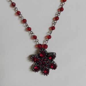 3 for 20$: Flower Charm Vintage Necklace